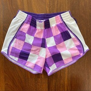 Pink, purple, white Nike running short size XS
